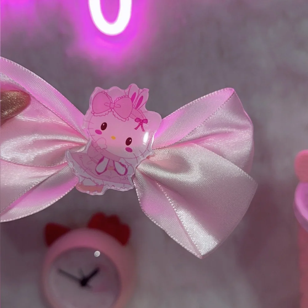 Cute Pink Hello Kitty Set